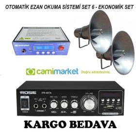 Otomatik Ezan Okuma Sistemi Set 6 - Ekonomik Set